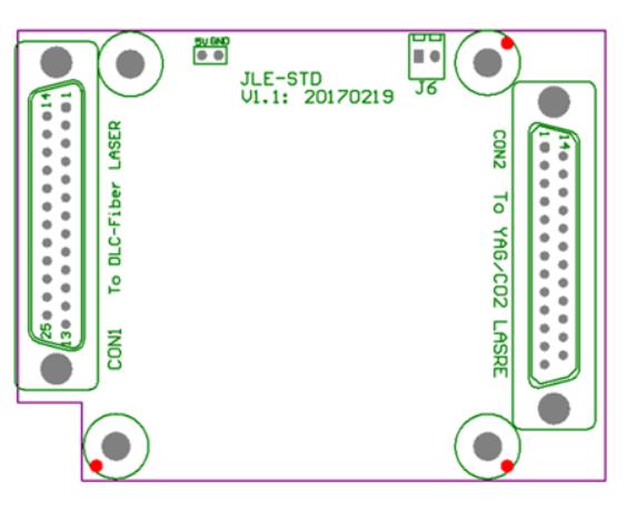 DLC卡擴展板-STD數(shù)字擴展板圖